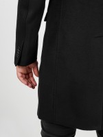 Sobretudo slim fit lapela clássica Sobretudo slim fit lapela clássica