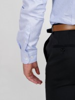 Camisa clásica con estampado slim fit Camisa clásica con estampado slim fit