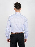 Camisa clásica con estampado slim fit Camisa clásica con estampado slim fit