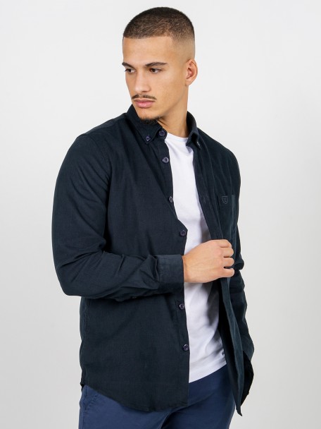 Camisa micro bombazina oversize