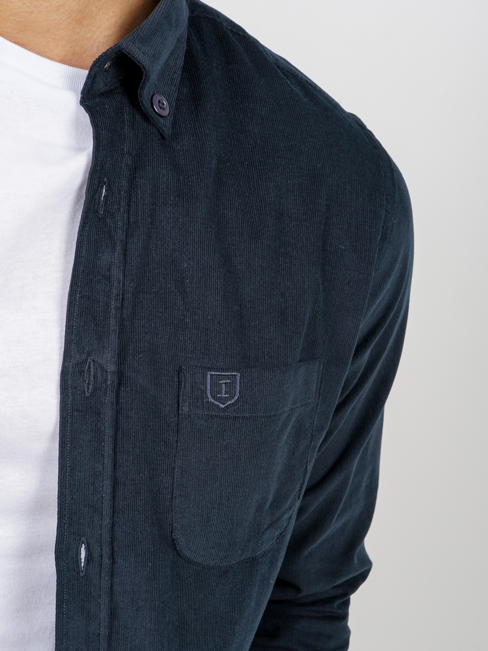 Camisa micro bombazina oversize