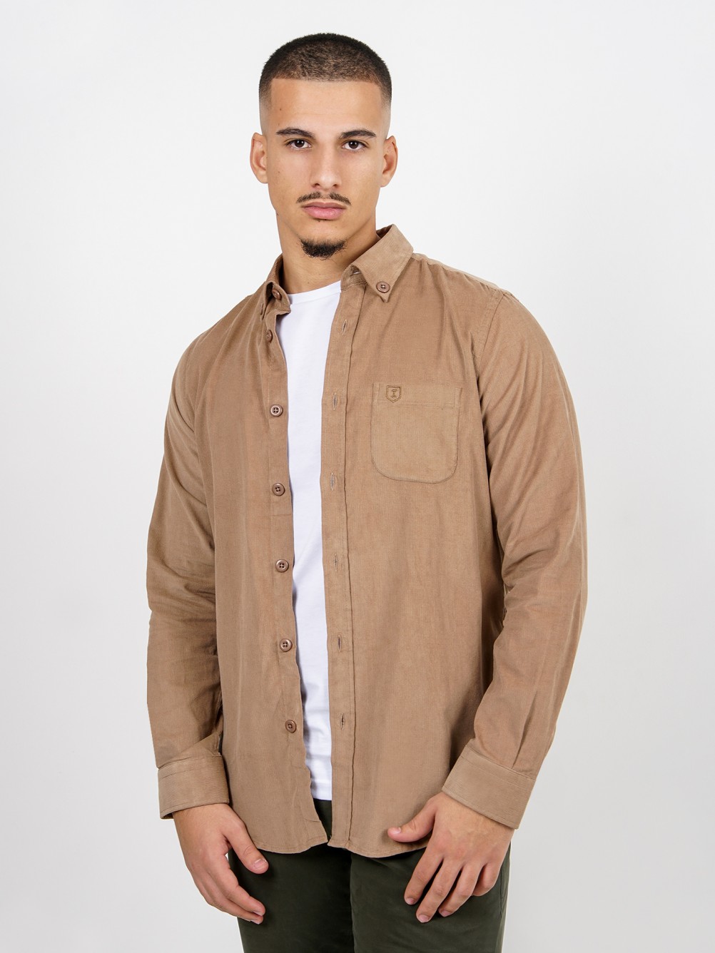 Camisa micro bombazina oversize