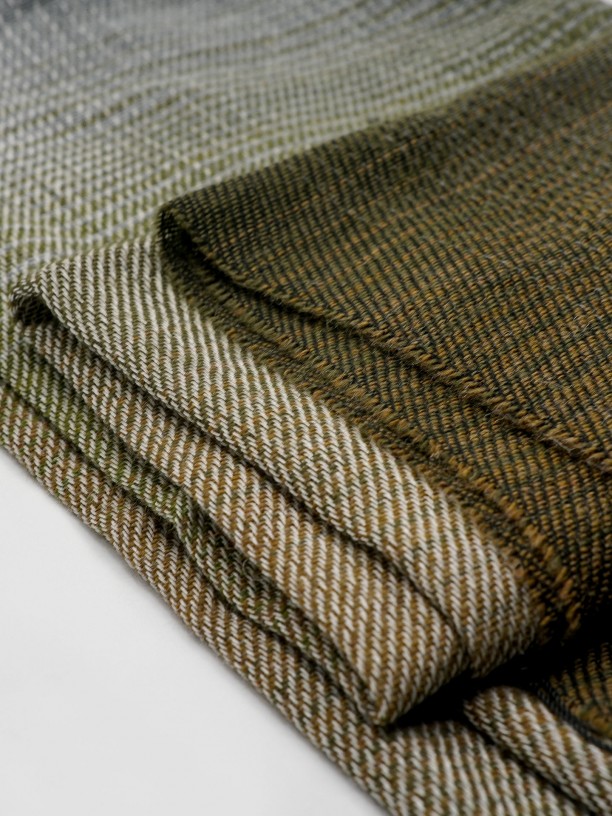 Cachecol lã com padrão