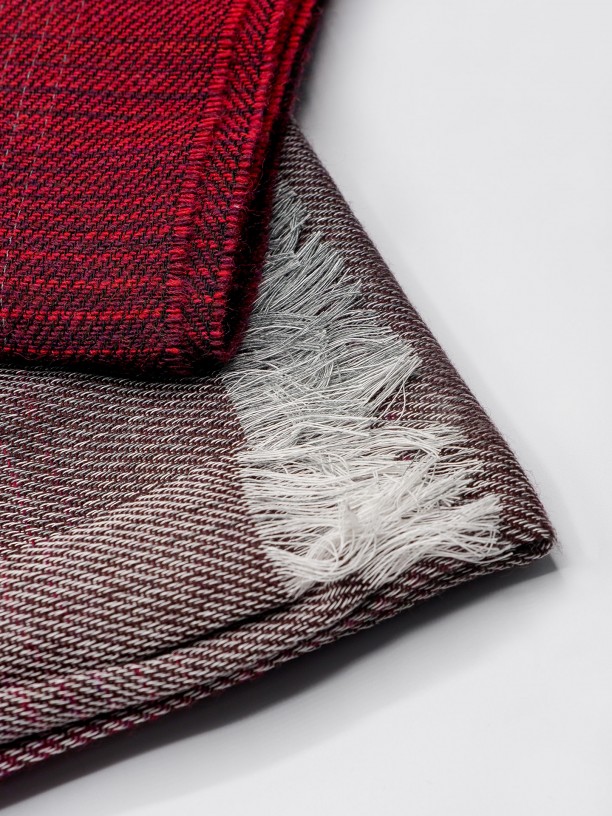 Bufanda lana con estampado