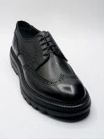 Sapato elegante de pele picado sola ultraleve Sapato elegante de pele picado sola ultraleve