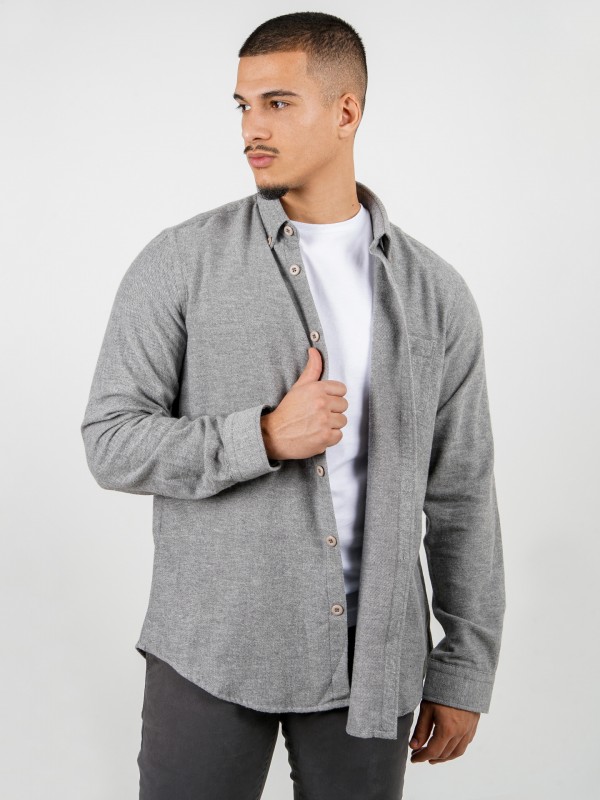 Micro corduroy oversize shirt