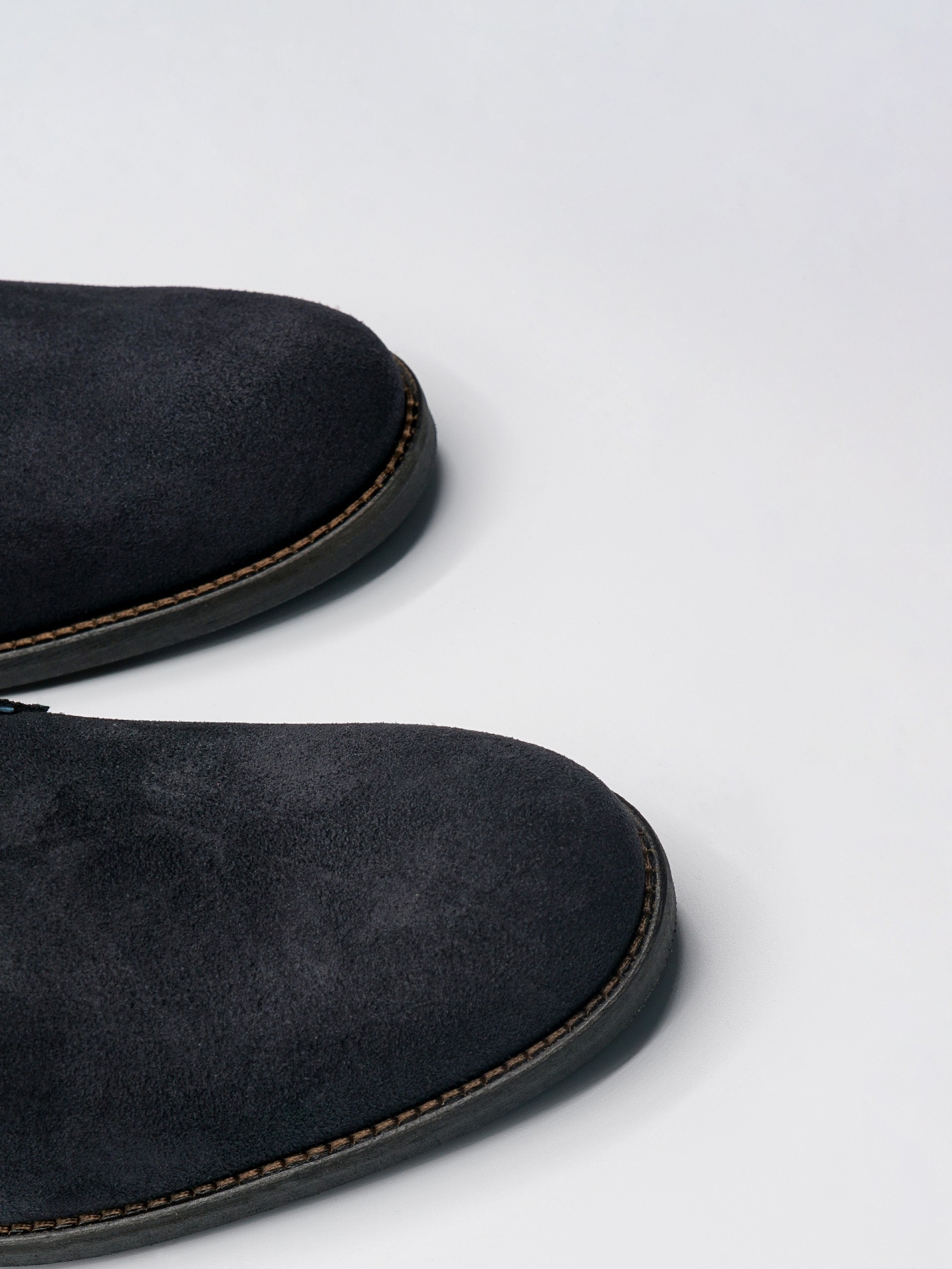 Botin de piel serraje