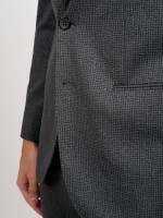 Traje elástico slim fit micro estampado Traje elástico slim fit micro estampado