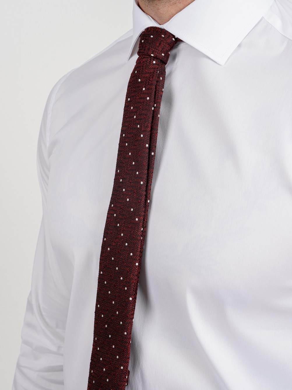 Camisa clássica lisa regular fit elástica
