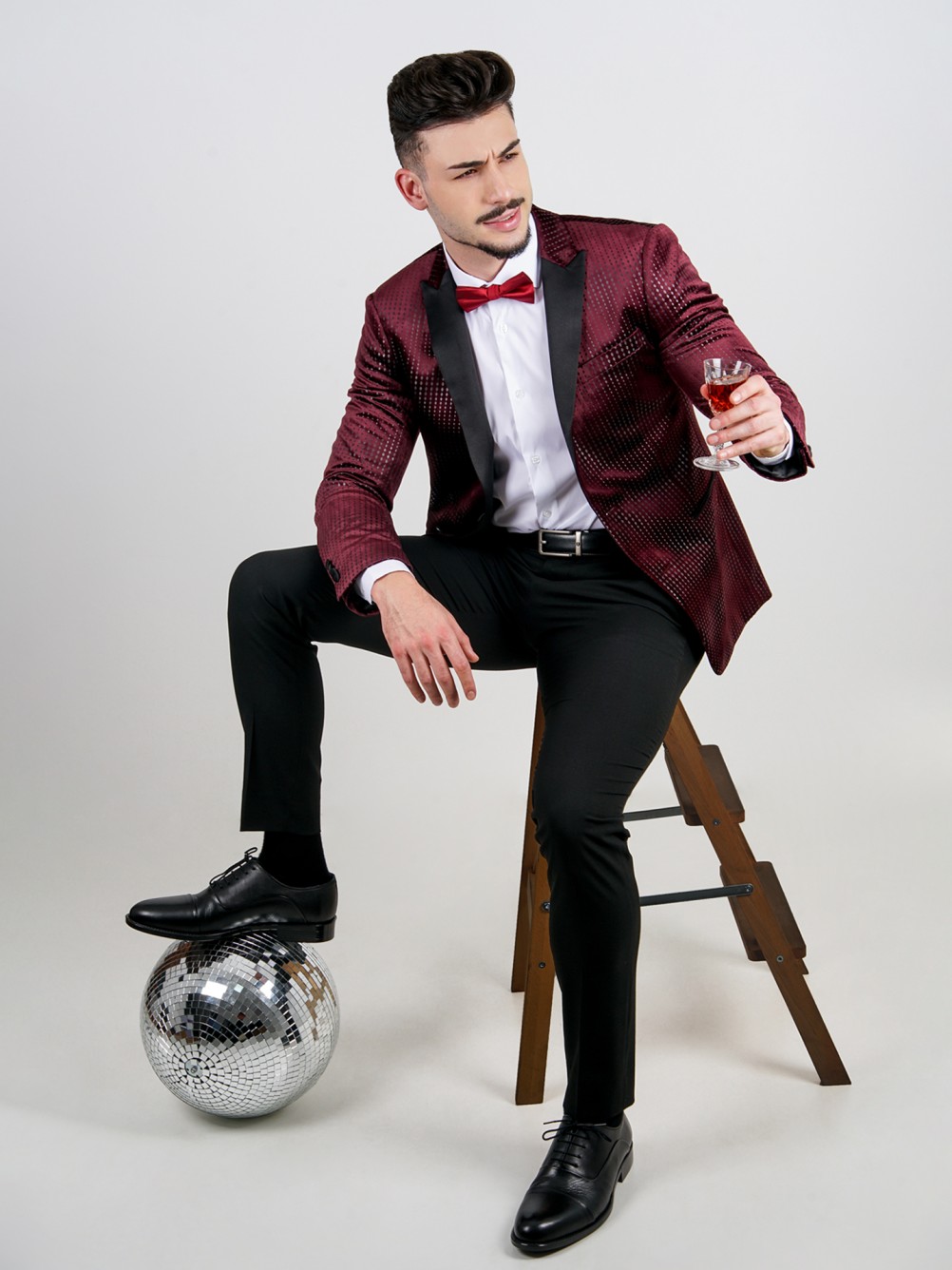Americana terciopelo slim fit