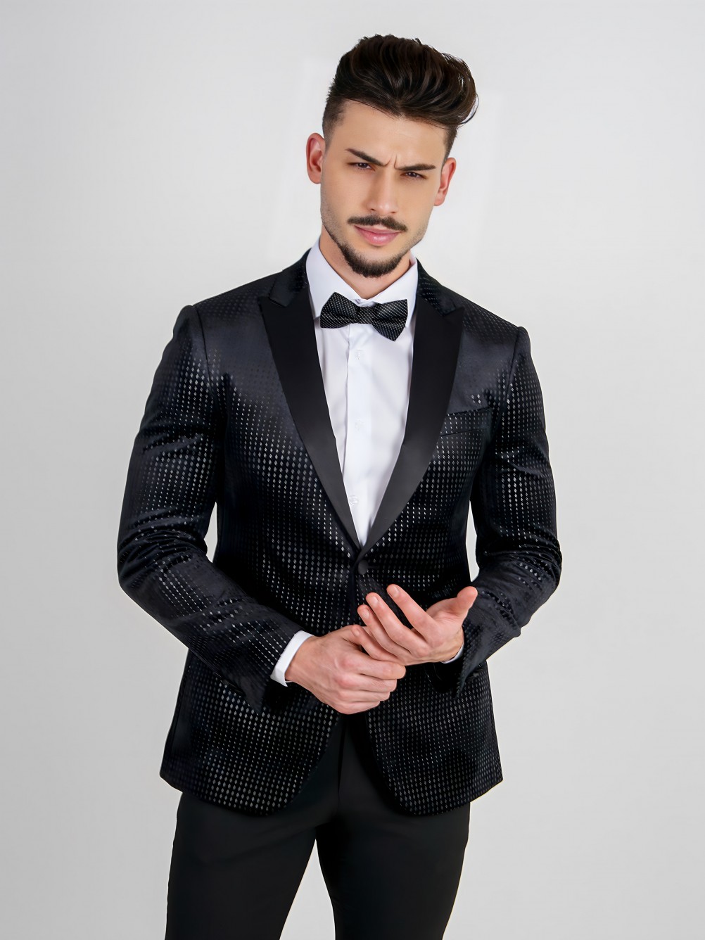 Americana terciopelo slim fit