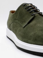 Sapato casual de pele croute Sapato casual de pele croute