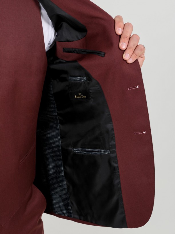 Fato liso slim fit Fato liso slim fit