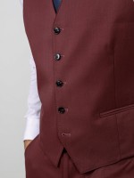 Colete clássico liso slim fit Colete clássico liso slim fit