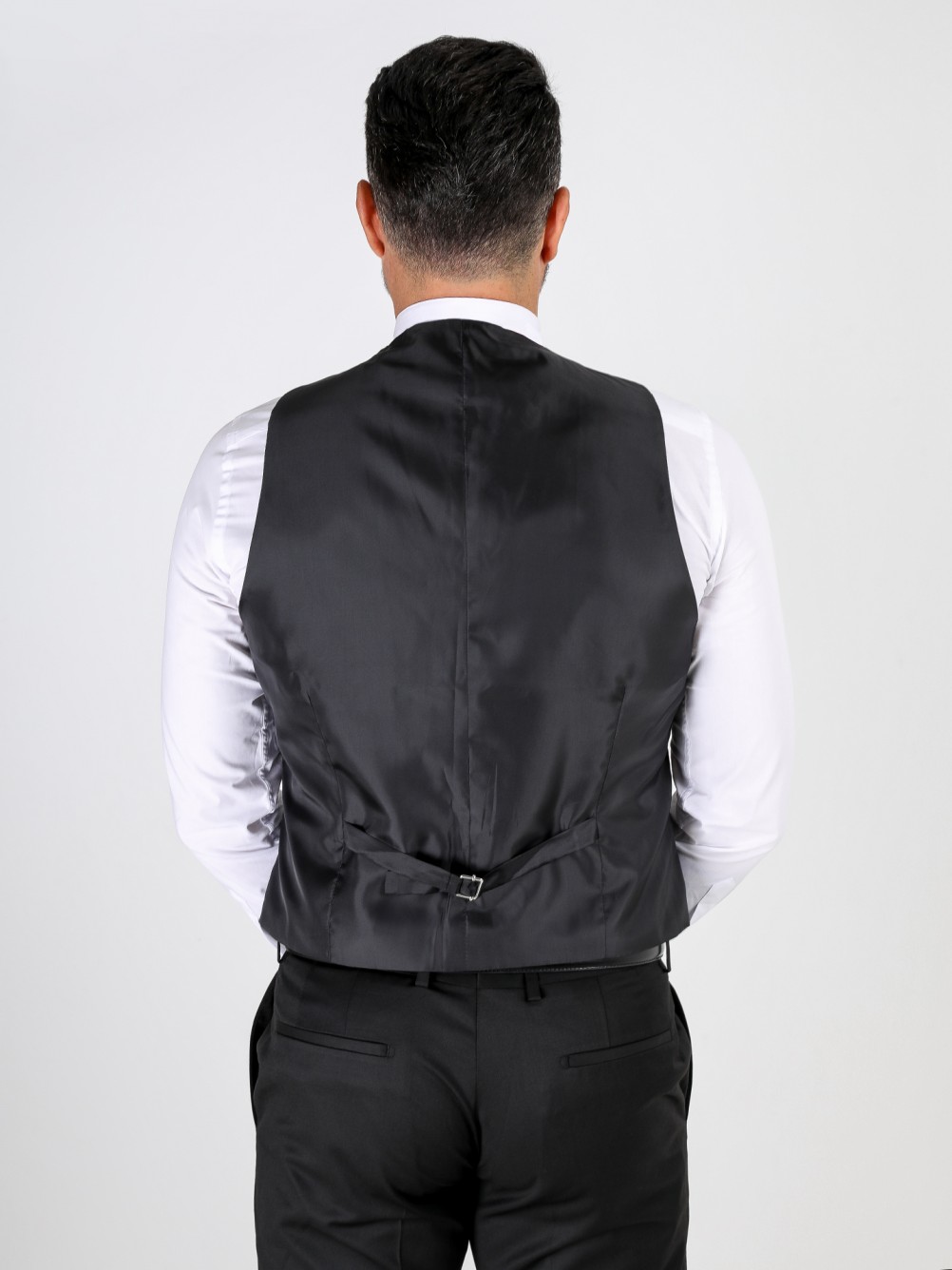 Colete clássico liso slim fit