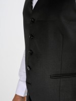 Colete clássico liso slim fit Colete clássico liso slim fit