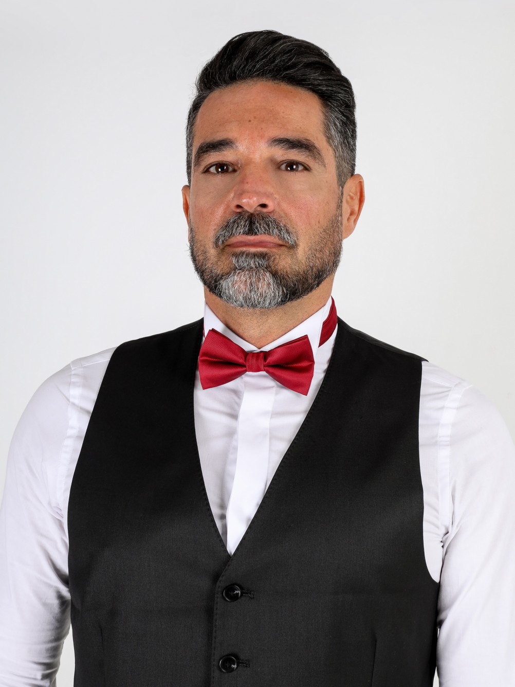 Colete clássico liso slim fit