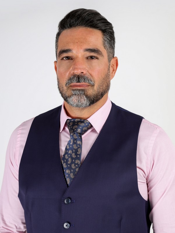 Chaleco clásico liso slim fit Chaleco clásico liso slim fit