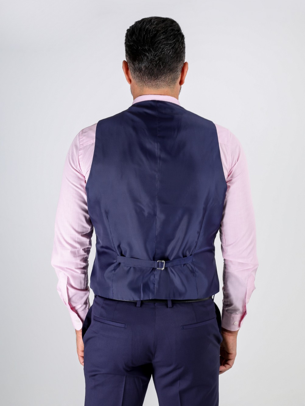 Colete clássico liso slim fit