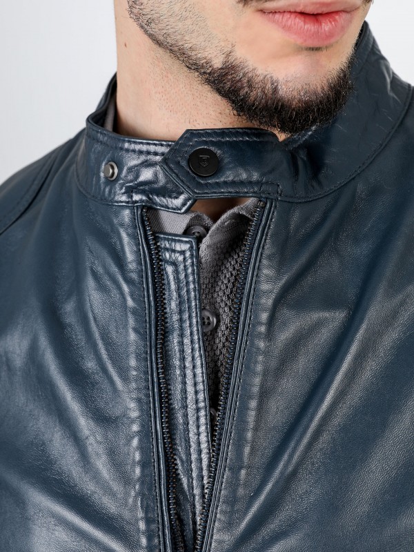 Chaqueta de piel auténtica Chaqueta de piel auténtica