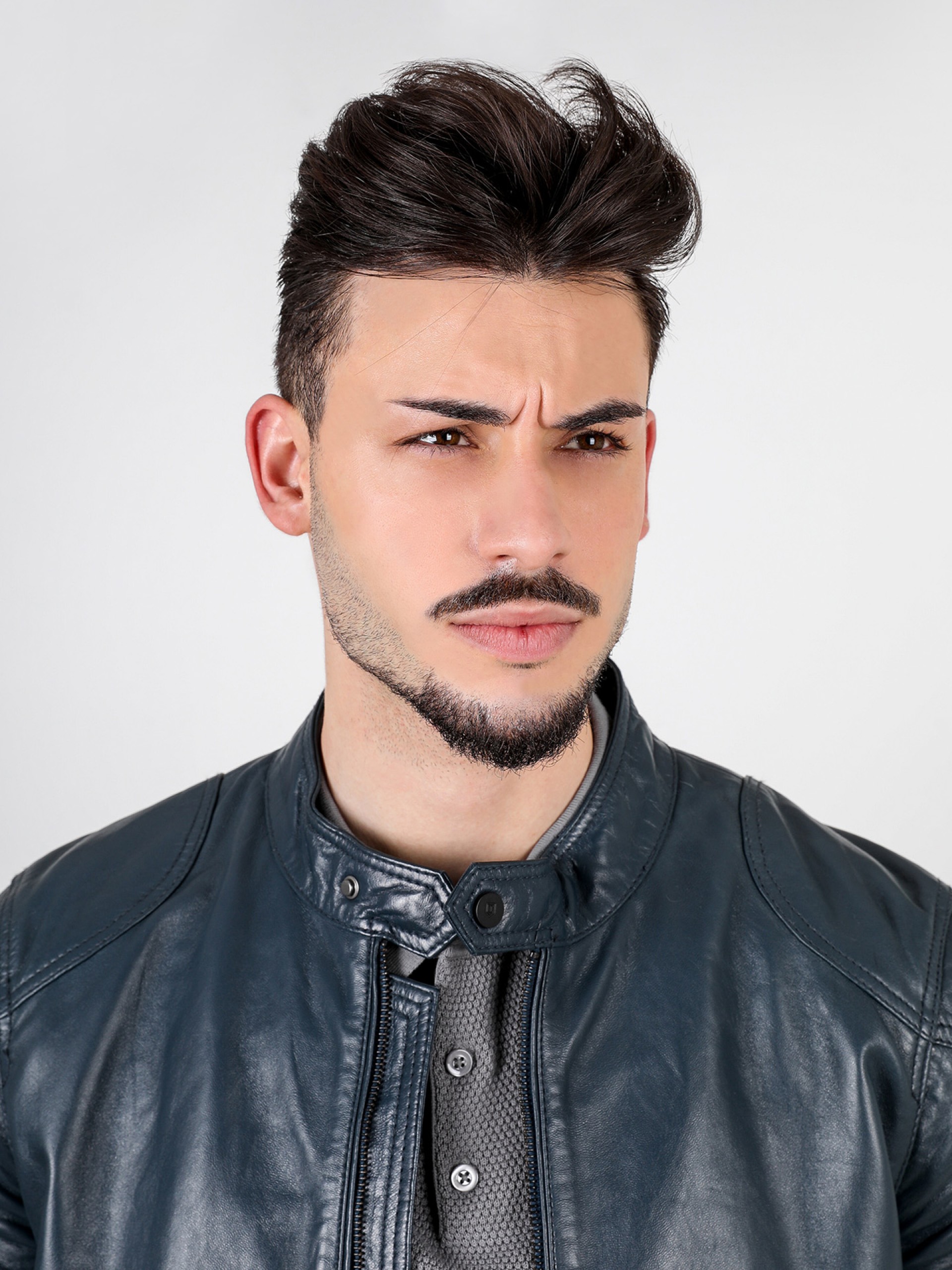 Chaqueta de piel auténtica