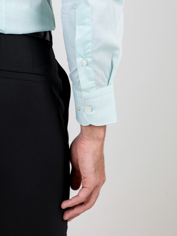 Classic slim fit shirt with embroidery Classic slim fit shirt with embroidery