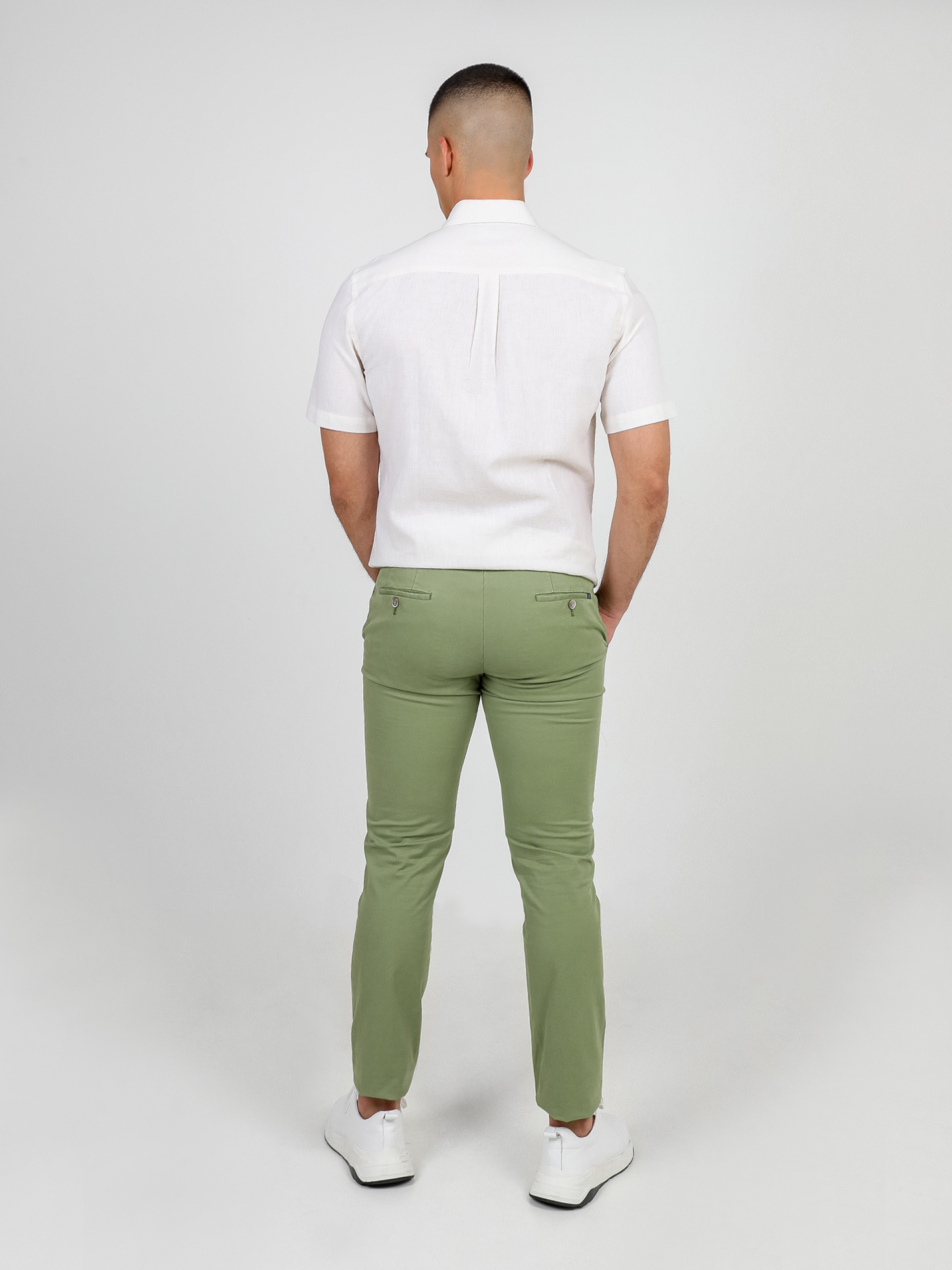 Pantalones jogger chino algodón