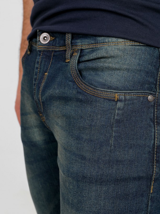 Vaqueros algodón slim fit Vaqueros algodón slim fit
