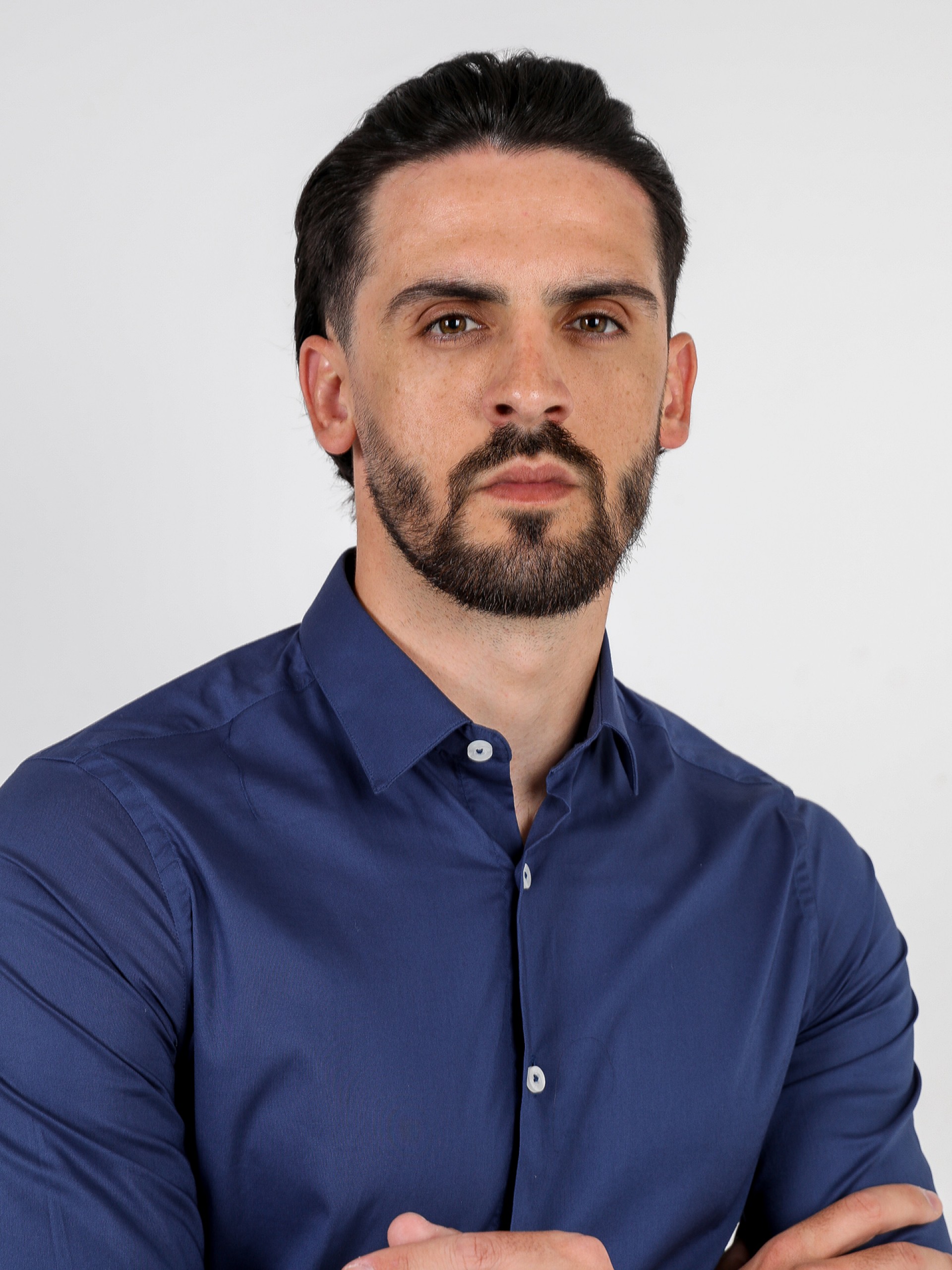 Slim fit plain classic shirt