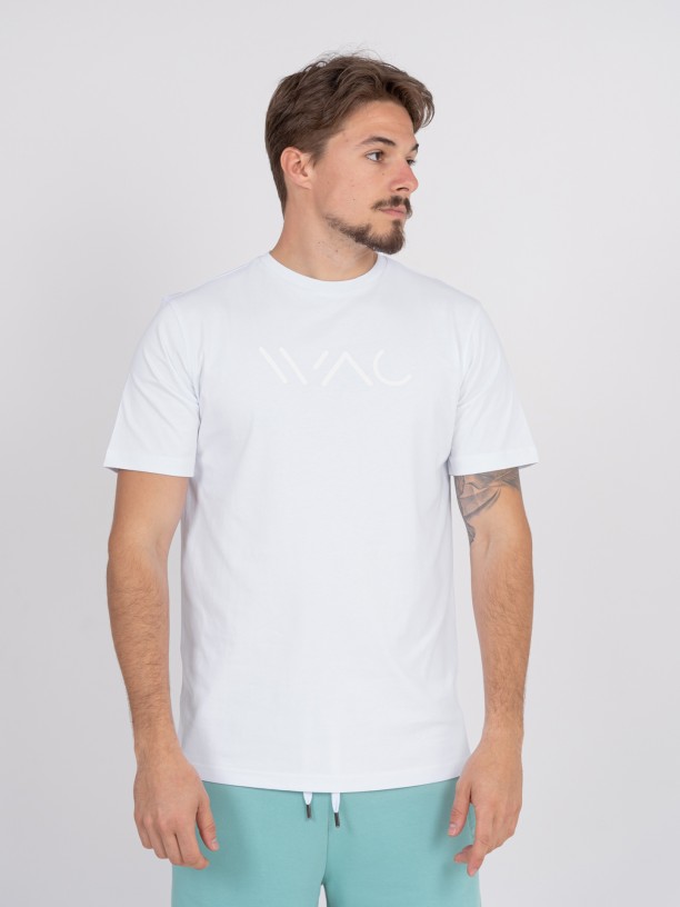 T-shirt loose fit com logótipo WAC