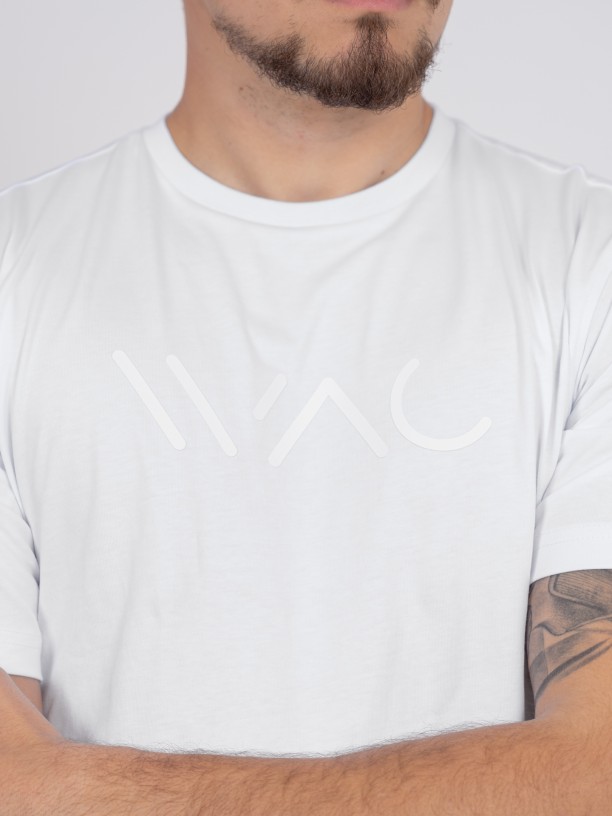 T-shirt loose fit com logótipo WAC