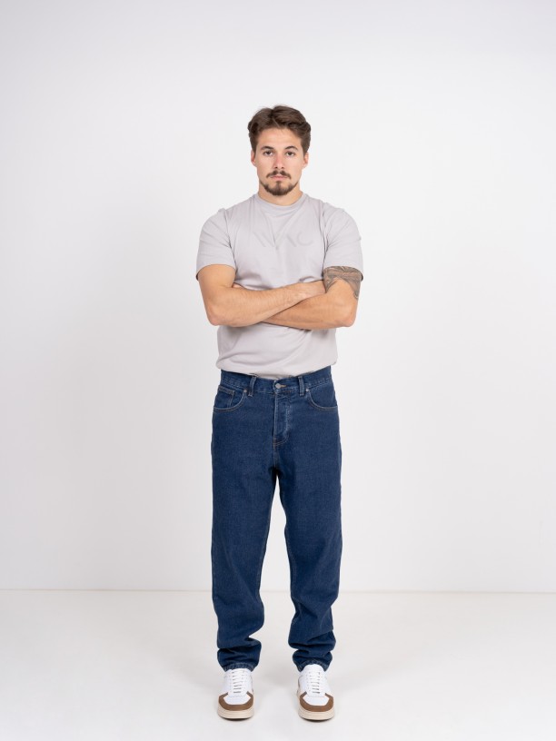 WAC Tapered and cropped fit jeans