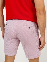Striped cotton chino shorts Striped cotton chino shorts