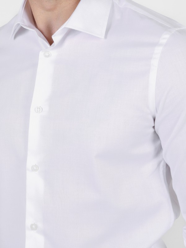 Camisa clássica lisa regular fit Camisa clássica lisa regular fit