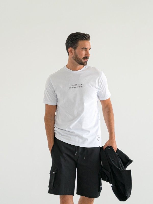 Bermudas jogger cargo