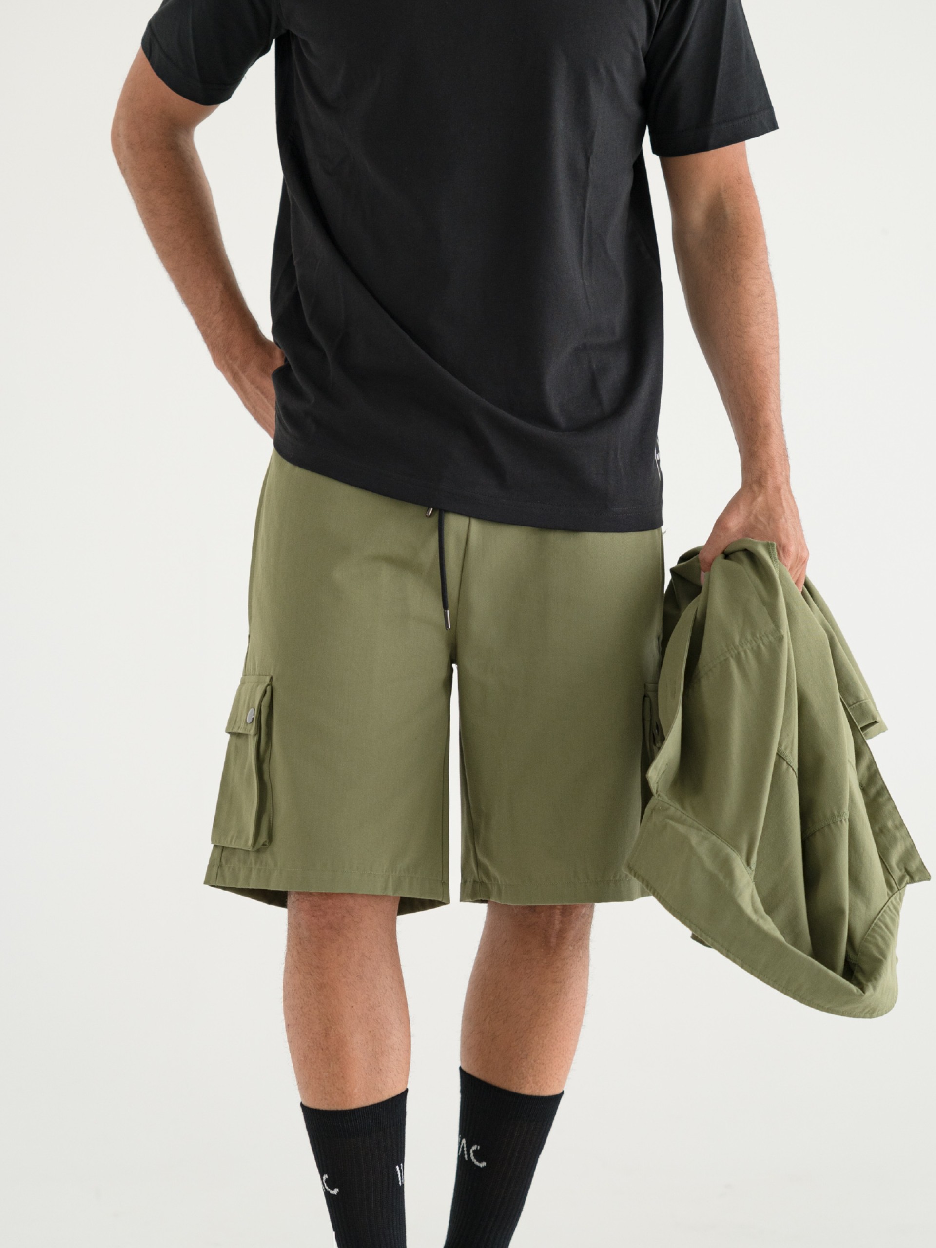 Cargo jogger shorts