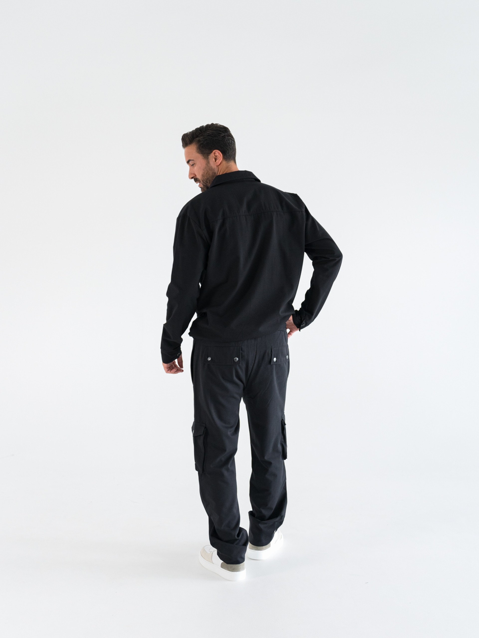 Oversize shirt with bags wac