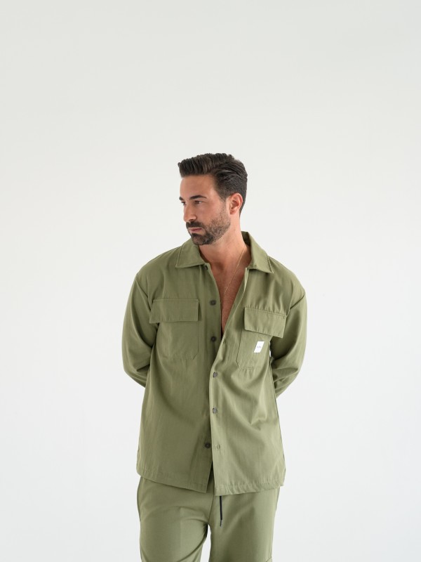 Oversize shirt with bags wac