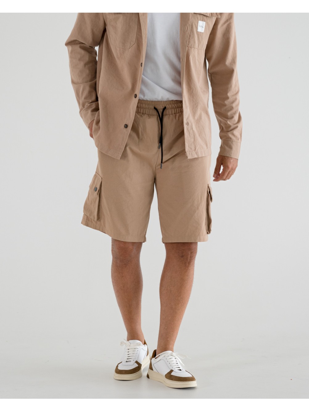 Bermudas jogger cargo