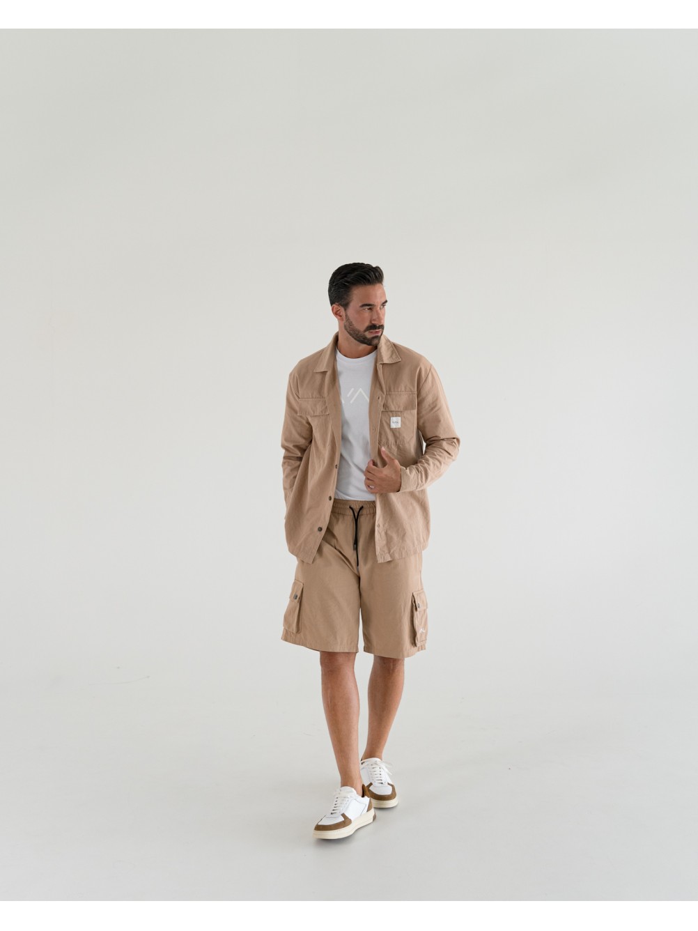 Bermudas jogger cargo