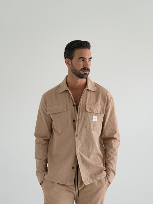 Camisa oversize com bolsos WAC