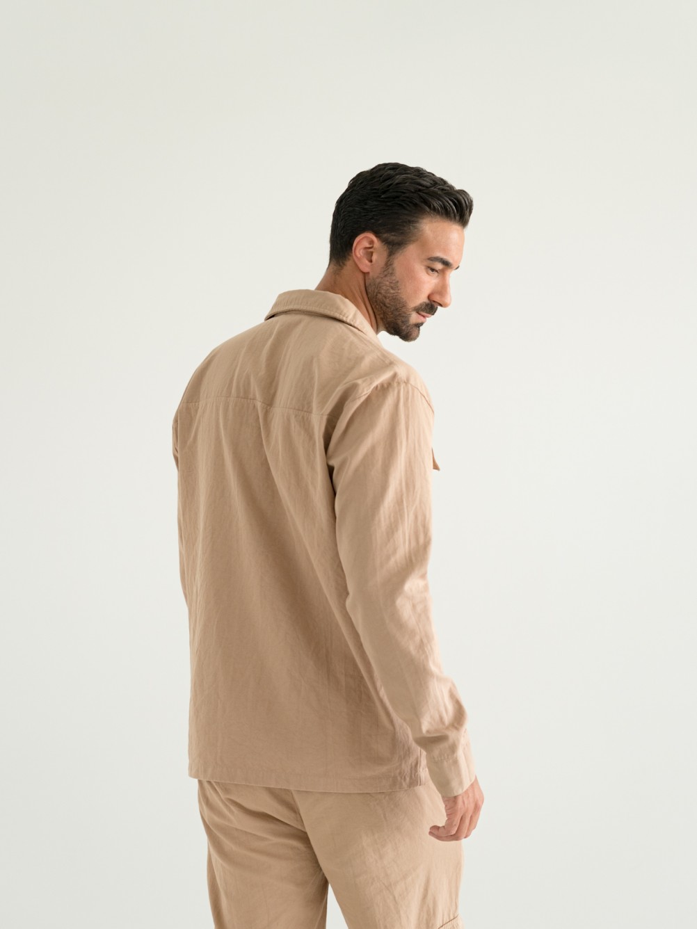 Oversize shirt with bags wac