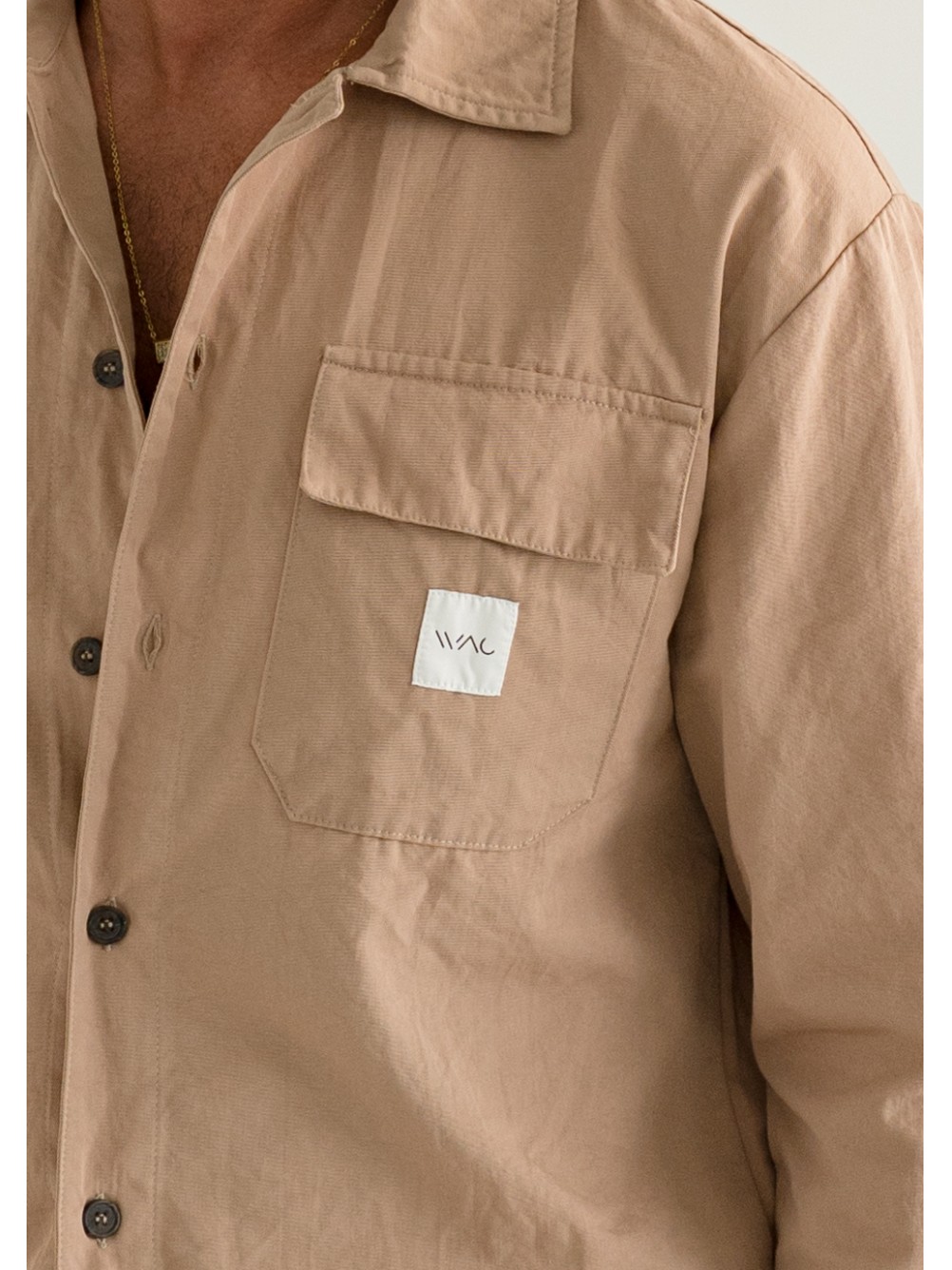 Oversize shirt with bags wac
