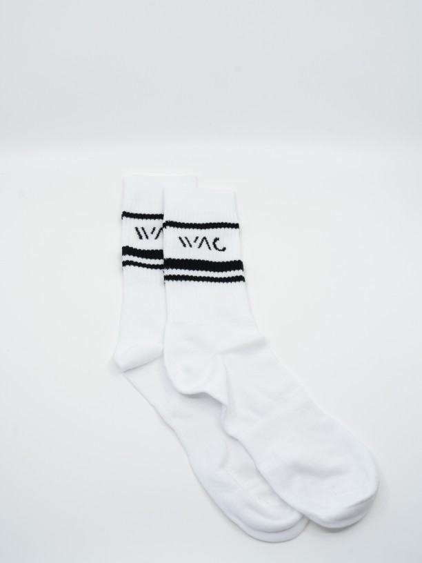 WAC high-top socks
