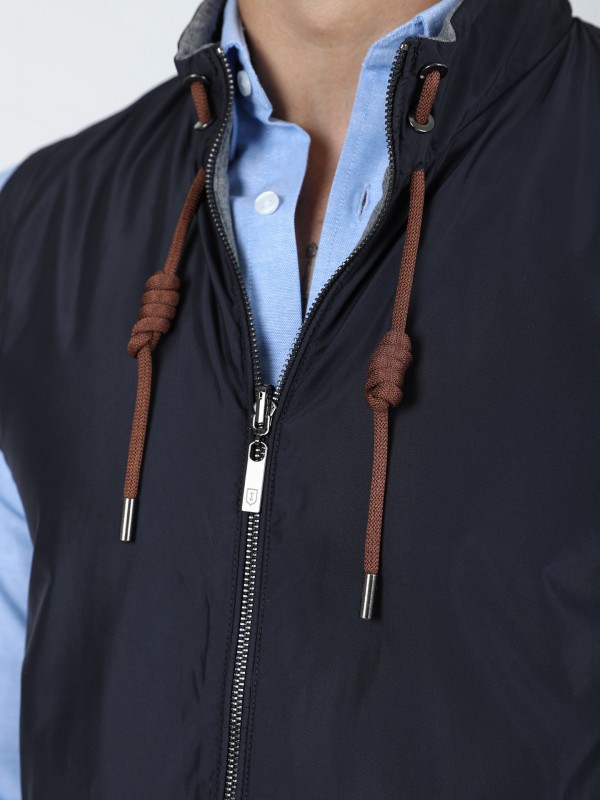 Reversible technical waistcoat Reversible technical waistcoat