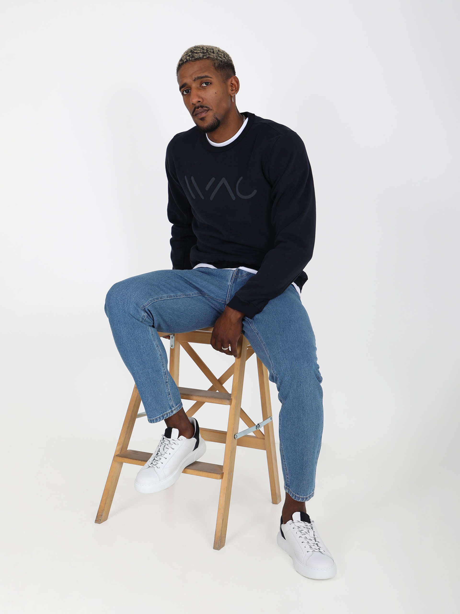 WAC Plain sweatshirt with logo