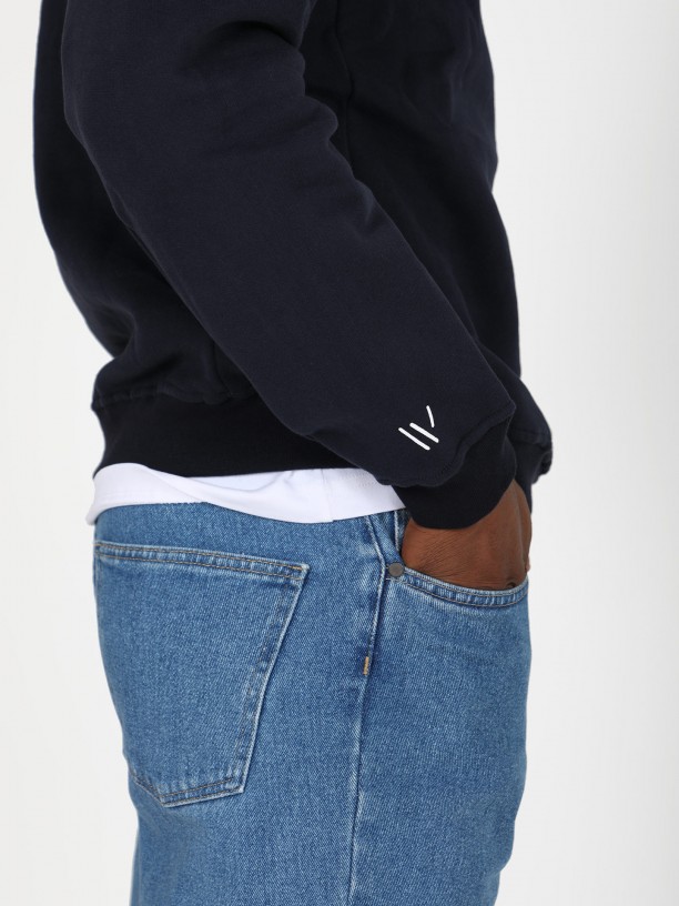 Sweatshirt lisa com logtipo WAC