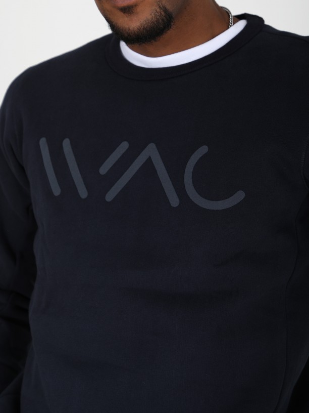 Sweatshirt lisa com logótipo WAC