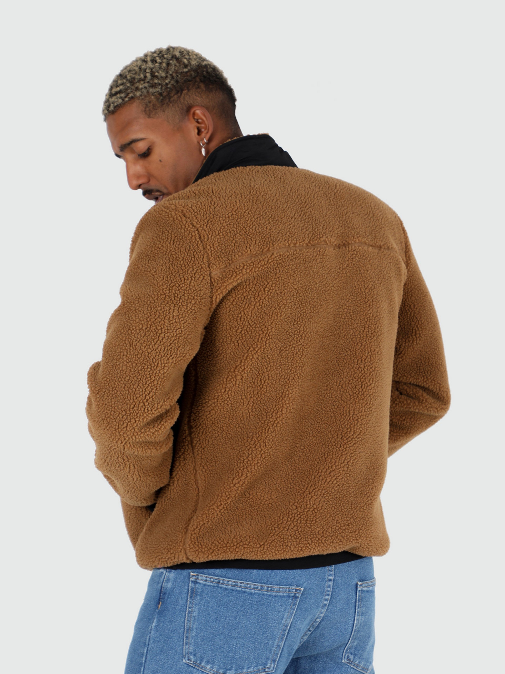 Fleece jacket with WAC logo