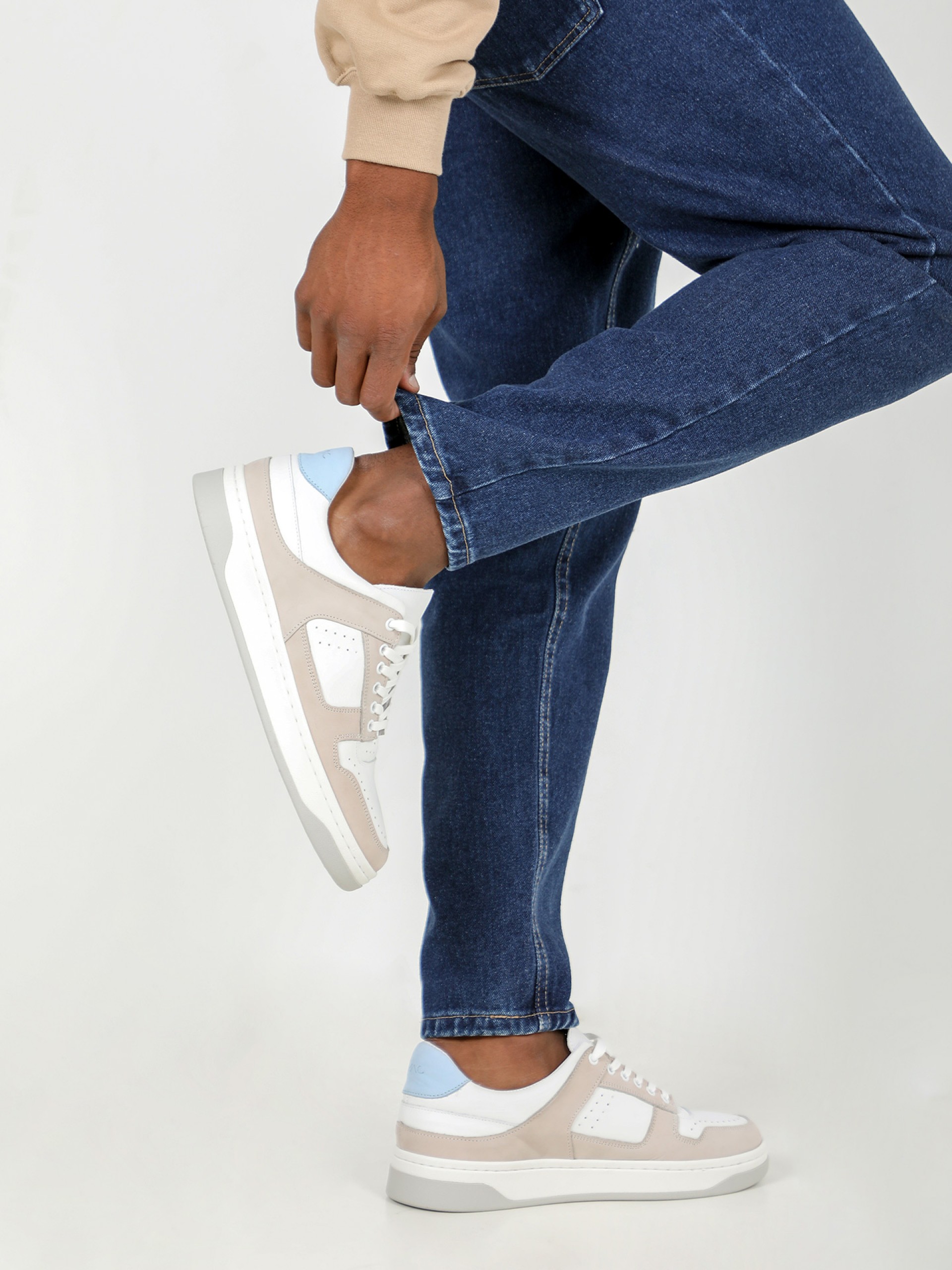 Sapatilha em pele WAC